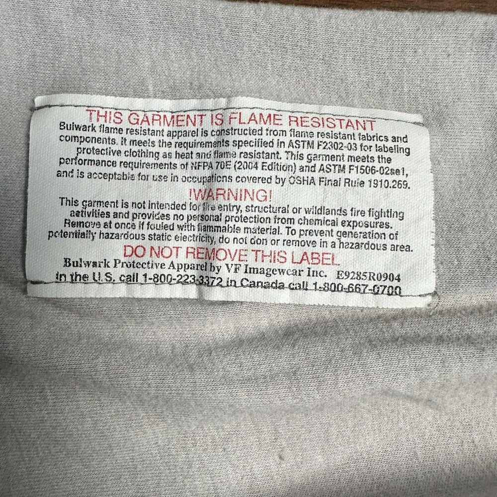 Bulwark fr shirt